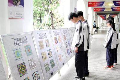 青春风采 余二高学生设计良渚文化丝巾，惊艳助力良渚申遗与文化传播